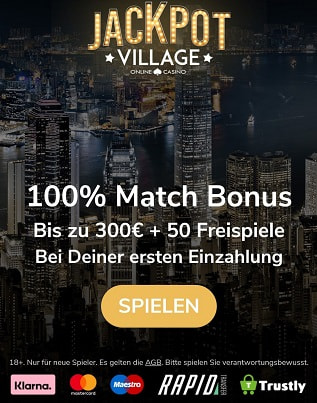 jackpot village bonus