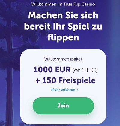 trueflip 1 btc bonus oder 1000 euro